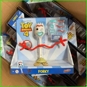 Câu chuyện đồ chơi PS1 Forky Nhân vật hành động dễ thương với khuôn mặt có thể hoán đổi cho nhau Đồ trang trí sưu tập SP1