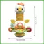 Đồ chơi ghế cao có cốc hút Đồ chơi hoạt động giác quan tương tác có âm thanh âm nhạc Montessori saixit2vn