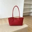 Túi Tote Dệt SAMO, Da PU Có Túi Bên Trong Túi Đeo Vai Rỗng, 25x17x12cm Rỗng Ra Dung Tích Lớn Dây Kéo Ví Bãi Biển