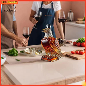 Linh hồn| Bộ Bảo Quản Rượu Bình Đựng Rượu Đại Bàng Bình Đựng Rượu Đại Bàng Bình Thủy Tinh – Bảo Quản Hương Vị Lâu Dài Thanh Lịch Bình Rượu Trang Trí Độc Đáo Cho Nam Cho Đông Nam