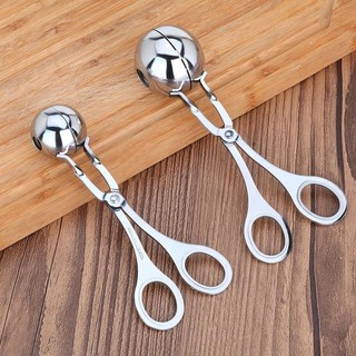 Máy Làm Thịt Viên Bằng Thép Không Gỉ Làm Thịt Viên Nhà Bếp Dụng Cụ Tiện Dụng Chiên Thịt Viên Thịt Viên Thịt Tiện Ích Cơm Bóng Có Khuôn REED
