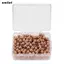 SMILE 200 chiếc Thumbtack Pins, Rose Gold Round Ball Pushpin, Nhựa trang trí Push Pins Craft Project