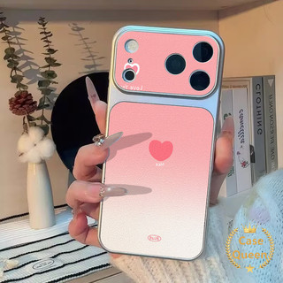 Ốp Lưng Tương Thích Cho IPhone 15 17 11 16 13 12 14 Pro Max 17 Air 14 Plus Thời Trang Chuyển Đổi Trái Tim Instant Sticker Case