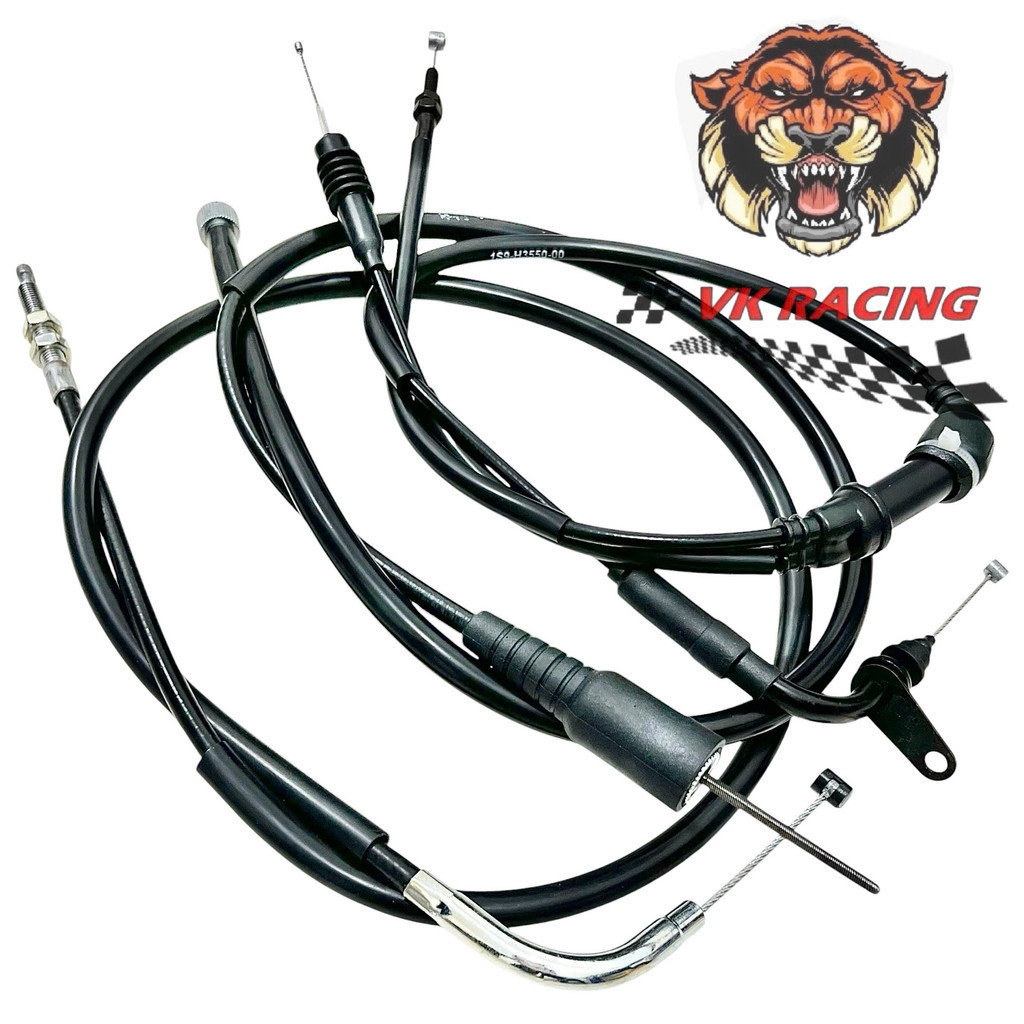 Combo dây ga dây đồng hồ dây col ( dây côn ) ex135 4 số - exciter135 4 số - exciter 2006-2010