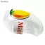 10 Chiếc Sáng Tạo Hình Xoài Dùng Một Lần Bánh Tráng Miệng Cốc Nhựa DIY Kem Mousse Paaging Box Có Nắp Trong Suốt VN