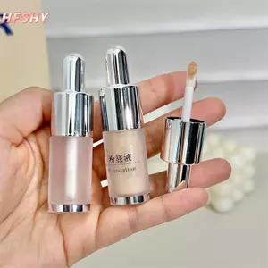 HFSHY 1 / 5 Chiếc 2.5ml Chai Có Thể Đổ Lại Chất Lỏng Nền Subpaage Du Lịch Chai Trống Có Cây Đũa Phép Bàn Chải Mỹ Phẩm Dụng Cụ VN
