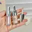 HFSHY 1 / 5 Chiếc 2.5ml Chai Có Thể Đổ Lại Chất Lỏng Nền Subpaage Du Lịch Chai Trống Có Cây Đũa Phép Bàn Chải Mỹ Phẩm Dụng Cụ VN
