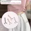 Tweeduj 4 Váy Quần Jean Có Thể Tháo Rời Bule Phụ Kiện Có Thể Điều Chỉnh Tay Kẹp Cho Quần Thắt Lưng Tay Giảm Kẹp VN