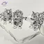 HFTOY 3D In Hình Mô Hình Da Báo Tuyết Mô Hình Mô Phỏng Đa Nối Động Vật Di Động Hình Thu Nhỏ Trang Trí Nhà Cửa ~