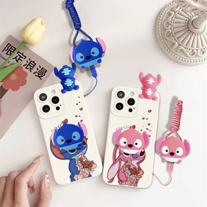 Ốp điện thoại hình hoa cúc hoa hồng thiên thần có dây buộc cho Redmi Note 15 14 13 Pro + Redmi Note 11S 11T 12T Redmi Note 12 11 Pro Vỏ silicon mềm