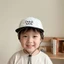 THEGIRL8B Kẻ Sọc Đạt Đỉnh Mũ, Khối Màu Phẳng Vành Mũ Bóng Chày Trẻ Em, Đơn Giản Thoáng Khí Có Thể Điều Chỉnh Nhẹ Bé Trai Mũ Chống Nắng Bé Gái