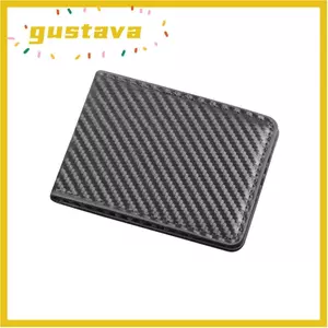 Hộp đựng thẻ GUSTAVA, Túi đựng tiền bằng sợi Carbon bằng da PU, Khe cắm thẻ 2 / 4 / 6 / 8 / 10 chất lượng cao Nhiều túi Đựng giấy phép lái xe siêu mỏng Nam Nữ
