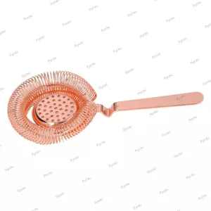 Bộ lọc Cocktail PYCOU, có tay cầm Bộ lọc đá lọc mịn, Bộ lọc nước uống bằng thép không gỉ chuyên nghiệp tại nhà