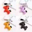 PNPIA- Hoạt Hình Dễ Thương Tình Yêu Pony Da Móc Khóa Kawaii Quyến Rũ Ngựa Bapa Túi Xách Mặt Dây Chuyền Treo Đồ Trang Trí Trang Trí Móc Khóa Quà Tặng
