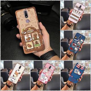 Ốp Lưng Mềm Chống Thấm Nước Ốp lưng Nokia 2.4 Thiết Kế Thời Trang Bền Graffiti Chống Sốc Bọc Toàn Bộ Silicon Dễ Thương TPU Bảo Vệ Hoạt Hình Ốp Lưng Chống Bụi Chống Va Đập Túi Điện Thoại