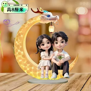 Hoạt Hình Anime Con Lắc Đôi Bạn Trai Bạn Trai Tanabata Quà Tặng Con Lăn Để Bàn Chân Đế Giá Trị Cao Cặp Đôi Phong Cách Phù Hợp Với 5.31