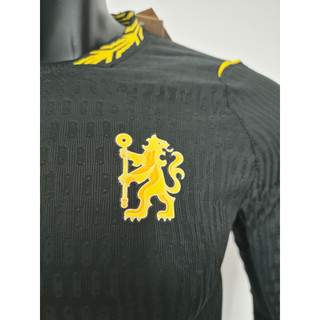 Áo đấu dài tay cầu thủ sân khách Chelsea 2026-27 mới, Tên & Số tùy chỉnh, Vải thoáng khí cao cấp, S-3XL