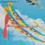 MỚI Đồ chơi giáo dục cho trẻ em Dây cao su Powered Glider Biplane Lắp ráp máy bay Đồ chơi máy bay SKY