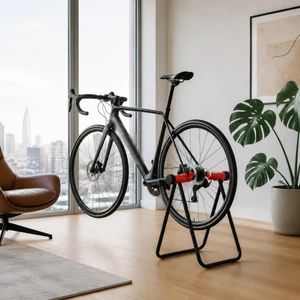 Chân đế xe đạp hình tam giác thẳng đứng Giá đỡ sửa chữa xe đạp gấp di động Ổn định cho xưởng