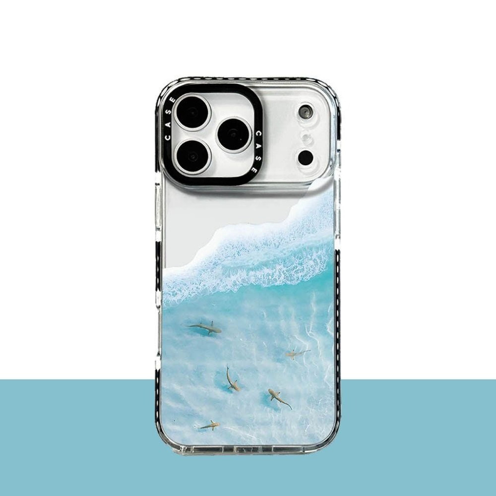 Ốp Điện Thoại Mềm Đi Biển Mùa Hè Cho iPhone 16 15 14 Plus 13 12 11 17 Pro Max Ốp Bảo Vệ Chống Sốc