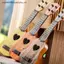 MỚI 1 Cái Học Tập Quà Tặng Giáo Dục 26 / 35cm Trẻ Em Đàn Guitar 4 Dây Nhạc Cụ Có Mái Chèo Mô Phỏng Yukrili Đồ Chơi Âm Nhạc SKY