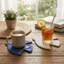 DONOVANQQ Bird Coaster, Tấm lót cốc trà cổ điển có thể giặt được, Thảm trang trí mềm chống bỏng dễ thương Bàn cà phê