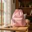 Túi Tách Khô Ướt Dung Tích Lớn Nhiều Túi Nylon Sackpack Cho Vận Động Viên, Học Sinh, Đi Biển