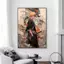 B-Death K-Kurosaki I-Ichigo Poster Không Khung Tranh Canvas Trang Trí Tường
