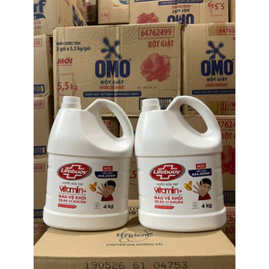 - Nước rửa tay diệt khuẩn Lifebuoy 4 kg
