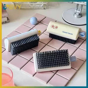 BVY Dopamine Soft Bristle Shoe Brush Cleaner Non-Damaging Hair Care Công cụ lau bụi gia đình đa chức năng cho giày và quần áo.