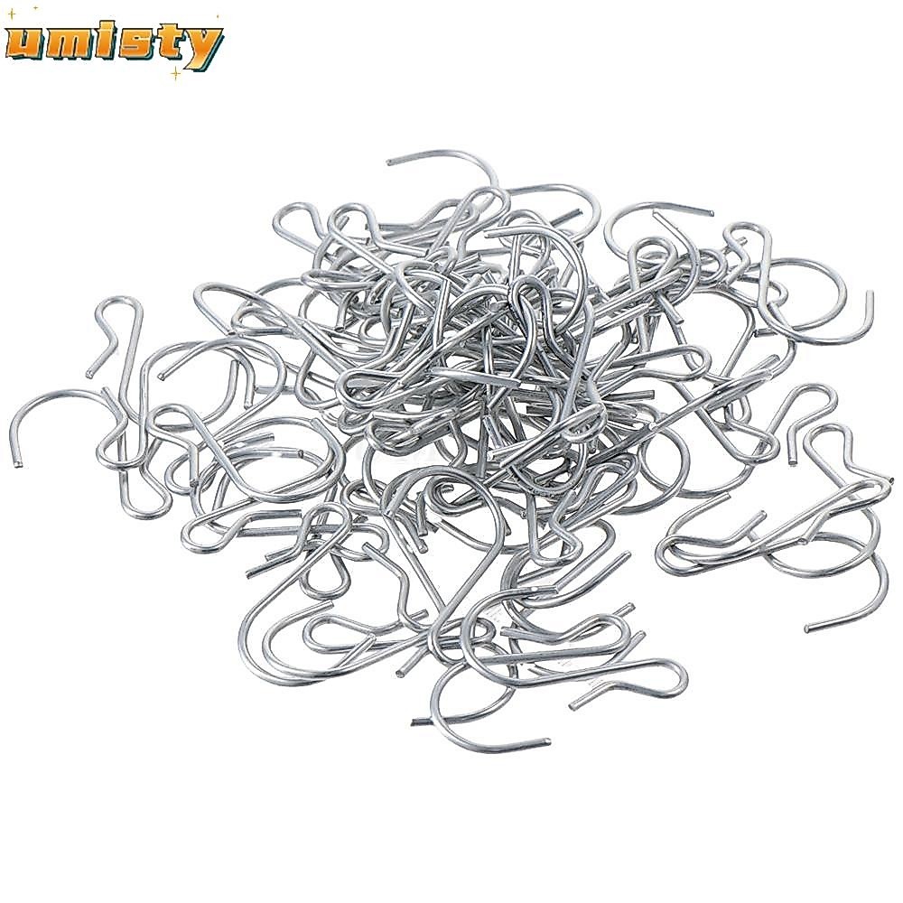 UMITY 80 chiếc Móc hình chữ S, Kẹp móc kim loại hình chữ S bằng thép không gỉ 4,5cm / 1,77 inch, Không dễ dàng chuyển đổi Móc treo kim loại bằng thép không gỉ màu bạc Đèn nhà bếp