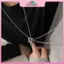 MYPANDA 1 Cặp Từ Tính Cặp Đôi Thép Không Gỉ Nelace Phi Hành Gia Mặt Dây Chuyền Nelace Hoạt Hình Ngôi Sao Không Gian Phi Hành Gia Nelace Trang Sức Dành Cho Người Phụ Nữ.