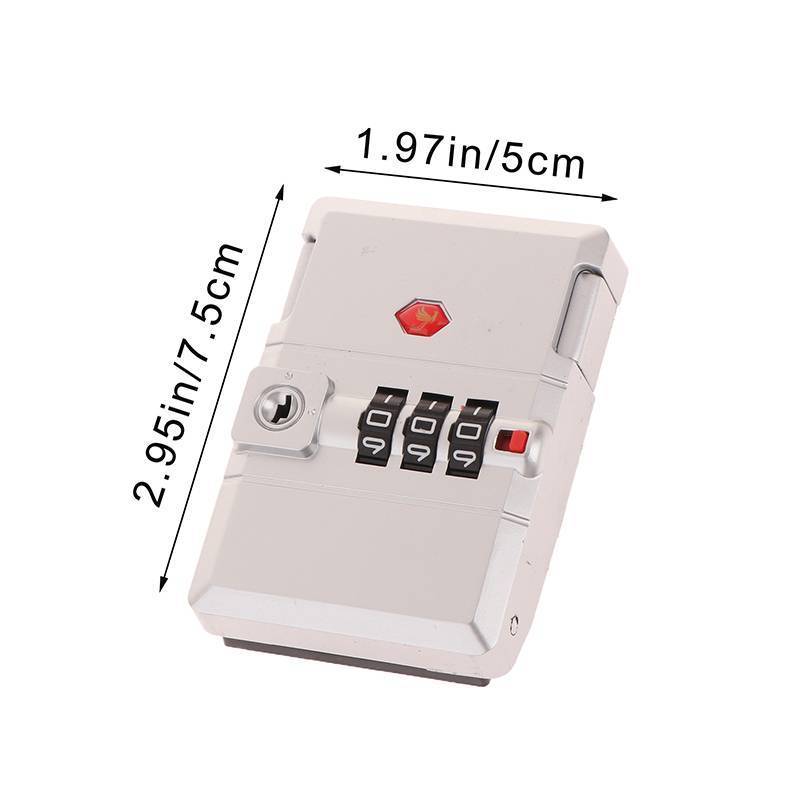 Ổ khóa kết hợp mật khẩu kim loại ZK 3 chữ số cho vali Hộp đựng hành lý Ngực VN