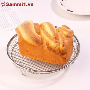 Giá nồi chiên không khí bằng thép không gỉ có thể xếp chồng lên nhau ZK 1, Khay đựng giỏ nướng chống dính cho nhà bếp VN