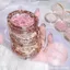 Dập nổi kim cương có độ bóng cao Nhấp nháy mịn Ngọc trai kim cương lấp lánh bột mặt xương đòn làm sáng da tự nhiên ba chiều