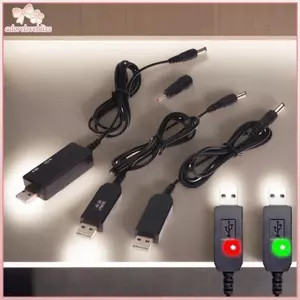THÊM 1 Bộ Chuyển Đổi Tăng Cường Cáp USB DC 5V Sang 12V Dây Bước Cho Bộ Định Tuyến Wifi Modem Quạt 5.5 * 2.1mm WiFi Sang Cáp Kết Nối BSS