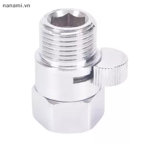 Full Brass G1 / 2 "Flow Qui Control Shut-OFF Valve Đầu vòi hoa sen Tiết kiệm nước tay [VN]