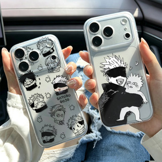 Gojo Satoru ỐP đIệN ThoạI Cho IPhone 17 16PRO 15Plus 14 13 12 11 Promax XR XSMAX ốP Silicon TPU MềM Trong SuốT