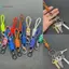 BeautifulHomeA 10cm Ô Dây Chống Trộm Và Chống Mất 8 Hình Móc Khóa Có Lo 8 Hình Lo Di Động Ngoài Trời Dây Treo Bule Dây Tay Bule VN