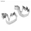 Luckyew 1 / 2 Chiếc Cắt Bánh Quy Cho Trẻ Em Khuôn Cắt Bánh Quy Hình Thiên Nga 3D Dụng Cụ Nướng Bánh Quy Dập Nổi Khuôn Động Vật Craer Cookie Cutter TQ