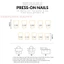 24 Chiếc Móng Tay Giả Có Kim Cương Giả Trang Trí Lấp Lánh & Nghiền Kim Cương Giả Thiết Kế Móng Tay Để Mua Sắm Du Lịch Hẹn Hò