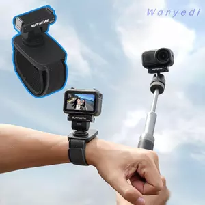 Dây đeo cổ tay từ tính WANYEDI, Giá đỡ dây đeo cổ tay có thể điều chỉnh đàn hồi, Giá đỡ dây đeo tay nhẹ phát hành nhanh di động cho phụ kiện máy ảnh DJI Osmo Nano