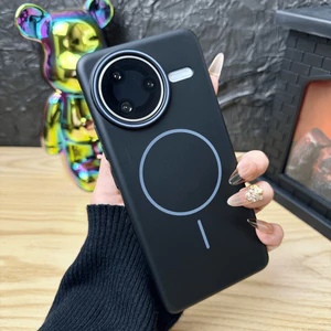 Ốp Điện Thoại Cho Xiaomi Poco F7Ultra F7Pro Mềm Mờ Từ Tính Bao Gồm Tất Cả Vỏ Cứng Chống Sốc