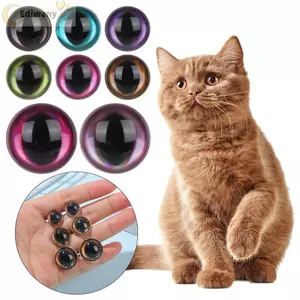 EDIWANY Eyes with Pad Magic Color Cat Eyes Đồ dùng động vật nhồi bông