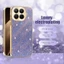 Ốp Lưng Cho Xiaomi 15T 12T 17T Pro Max 11Lite Poco X7 X8 F6 M7 M8 Pro F5 C61 C85 F7 Siêu Mạ Lấp Lánh Bảo Vệ Ống Kính Máy Ảnh Vỏ Chống Sốc