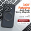 Dành Cho Xiaomi 17T 17T Pro Ốp Lưng ELVEV Chống Sốc Mờ Cảm Giác PC + TPU Chống Vân Tay Trong Vòng Chân Đế Hút