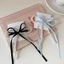 NKSFX Ruy Băng Barrettes, Kẹp Đầu Lưng Phong Cách Nữ Tính Cổ Tích Barrettes, Thiết Kế Nơ Barrettes Nữ Barrettes