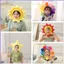 SQ11 Mặt Trời Hoa Ngôi Sao Sang Trọng Mũ Cosplay Sang Trọng Mũ Đồ Chơi Sang Trọng Búp Bê Nhồi Bông Quà Tặng Cho Trẻ Em Bé Gái Đạo Cụ Ảnh Dễ Thương Birthda