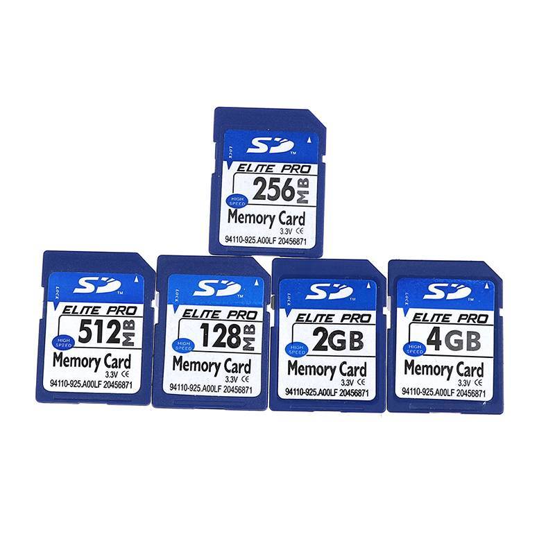 NS 128MB 256MB 512MB 2GB 4GB Thẻ tiêu chuẩn SD Bộ nhớ kỹ thuật số an toàn NS