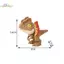 HL Kỷ Jura Ngón Tay Khủng Long Triceratops Tyrannosaurus Đồ Chơi Mô Hình Cho Trẻ Em Sáng Tạo Ngón Tay Cắn Khủng Long Đồ Chơi Tương Tác Bé Trai Quà Tặng LMWU